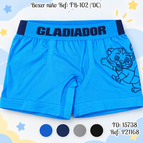 Boxer niño al por mayor – Ref. FB-102