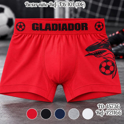 Boxer niño al por mayor – Ref. FB-101