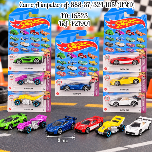 Carro A impulso al por mayor – Ref. 888-37/324-105