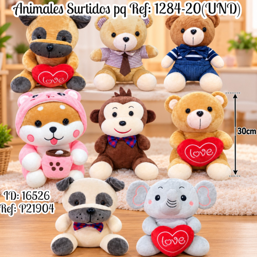 Animales Surtidos pq Ref: 1284-20(UND)