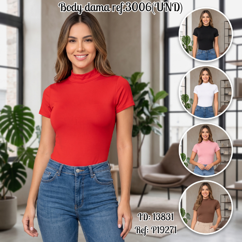 Body dama al por mayor – Ref. 3006
