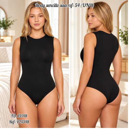 Body sencillo sisa al por mayor – Ref. 54