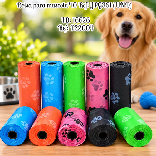 Bolsa para mascota*10 al por mayor – Ref. JPG361
