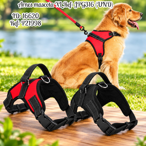 Arnes mascota XL al por mayor – Ref. JPG316