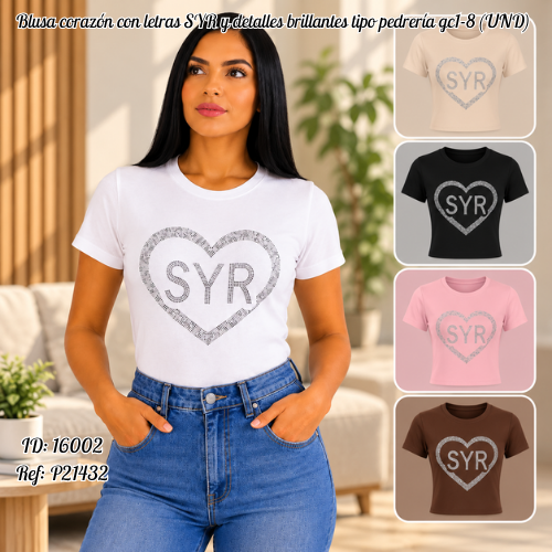Blusa al por mayor – Ref. gc1-8
