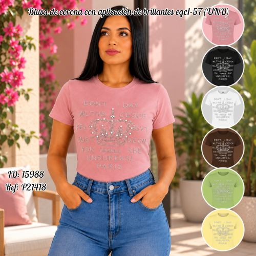 Blusa al por mayor – Ref. gc1-57