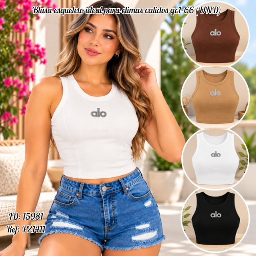 Blusa esqueleto al por mayor – Ref. gc1-66