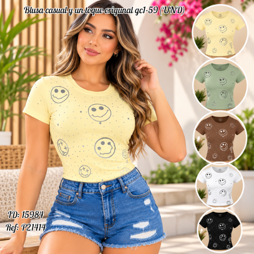 Blusa al por mayor – Ref. gc1-59