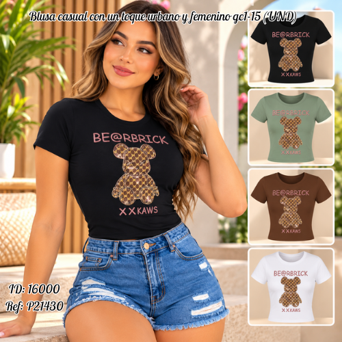 Blusa al por mayor – Ref. gc1-15
