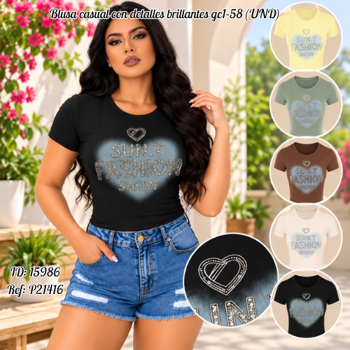 Blusa al por mayor – Ref. gc1-58