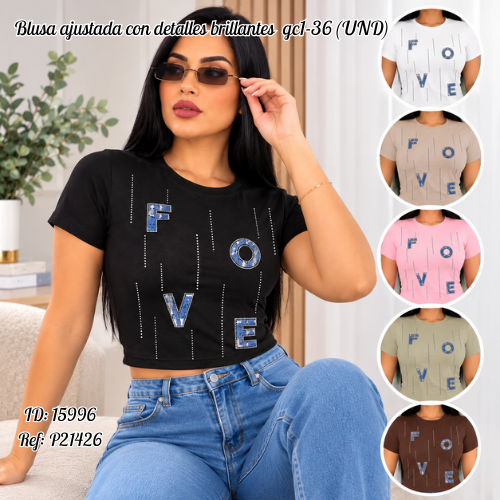 Blusa al por mayor – Ref. gc1-36