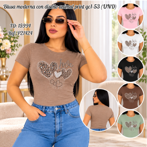 Blusa al por mayor – Ref. gc1-53