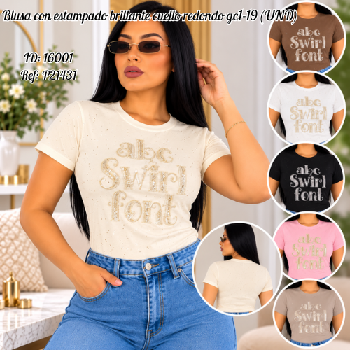 Blusa al por mayor – Ref. gc1-19