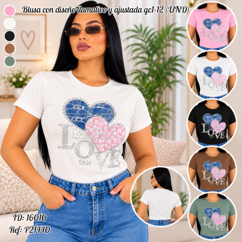 Blusa al por mayor – Ref. gc1-12