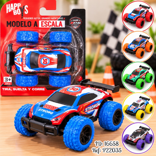 Carro monster encartonado al por mayor – Ref. MG57206