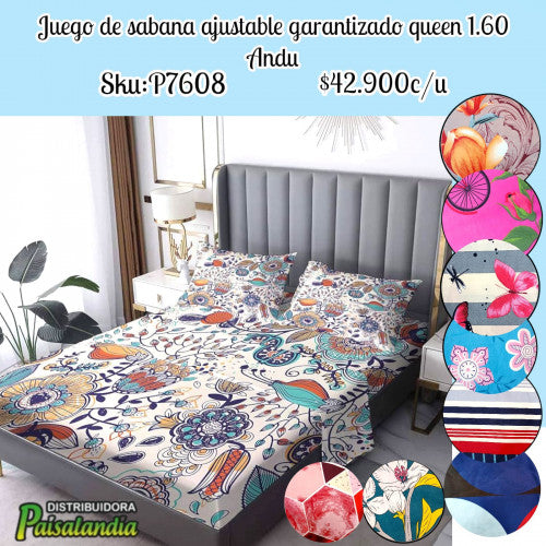 Sabana garantizada Queen Andu 1,60