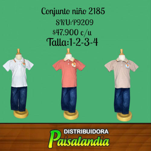 conjunto niña anyitex 2185 (UND)