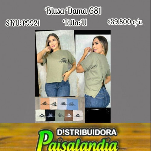 blusa dama 681 (UND)