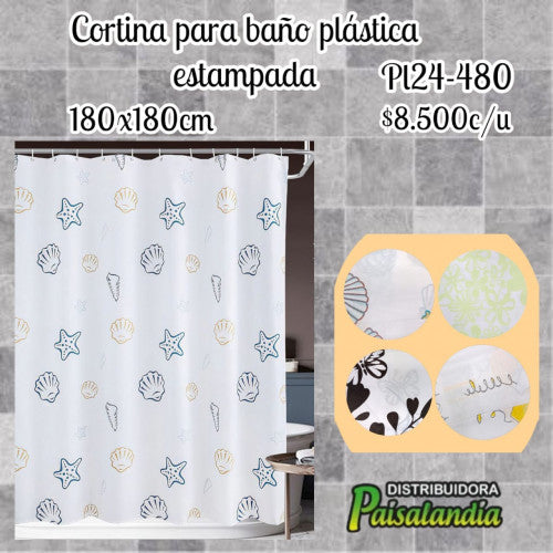 Cortina de baño PL24-480