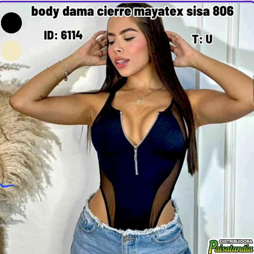 body dama cierre mayatex sisa 806 (UND)