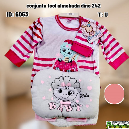 conjunto tool almohada dino 242 (UND)