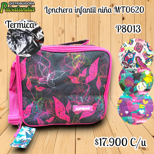 Bolso lonchera infantil niña MT0620 (UND)