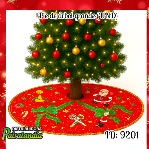 Pie de árbol grande (UND)