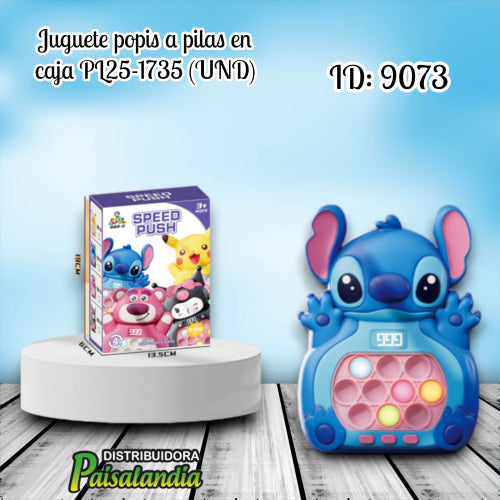 Juguete popis a pilas ne caja PL25-1735 (UND)