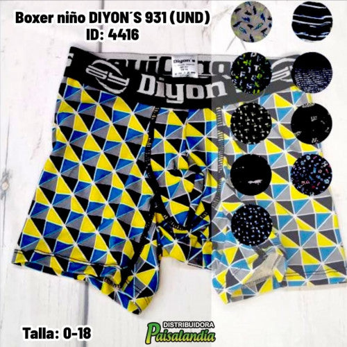 Boxer niño DIYON´S 931 (UND)