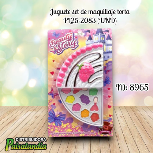 Juguete set de maquillaje torta PL25-2083 (UND)