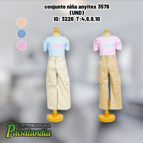 conjunto niña anyitex 3576 (UND)