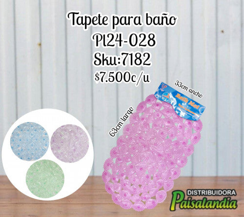 Tapete para baño PL24-028