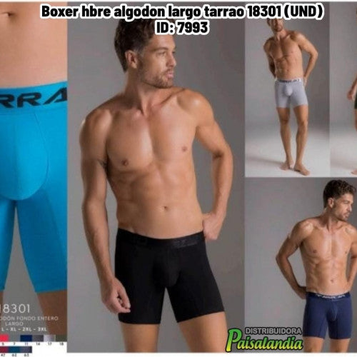 Boxer hbre algodon largo tarrao 18301 (UND)