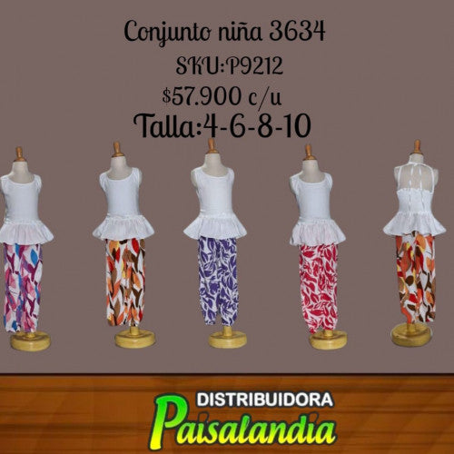 conjunto niña anyitex 3634 (UND)