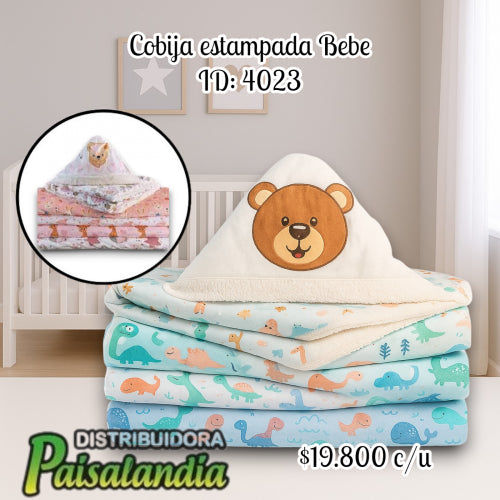 Cobija estampada Bebe (UND)