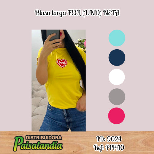 Blusa larga FEEL (UND) NETA