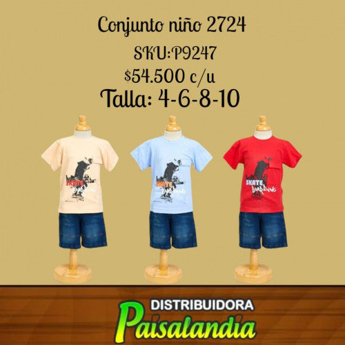 conjunto niño anyitex 2724 (UND)