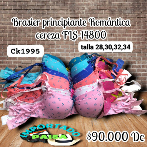 Brasier principiante cereza Romantica FLS-14800