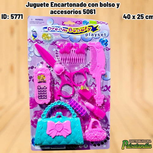 Juguete Encartonado con bolso y accesorios 5061 (UND)
