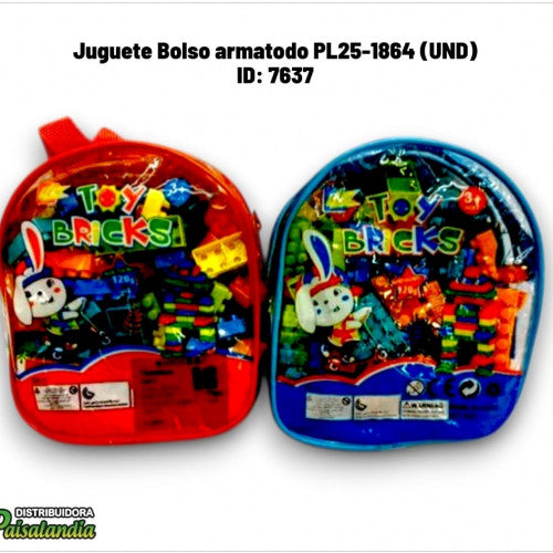 Juguete Bolso armatodo PL25-1864 (UND)