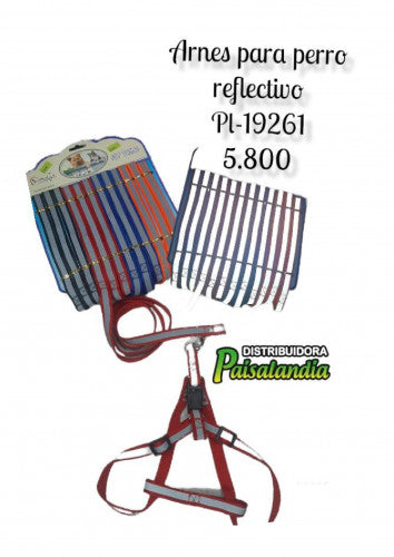 Arnes para perro reflectivo pl-19261