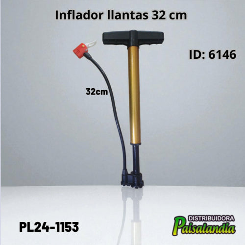 Inflador llantas 32 cm PL24-1153 30x4 cm (UND)
