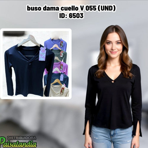 buso dama cuello V 055 (UND)