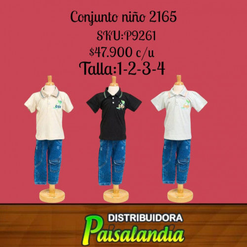 conjunto niño anyitex 2165 (UND)