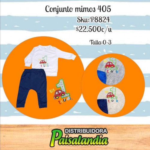 Conjunto mimos tres meses 405 (UND)