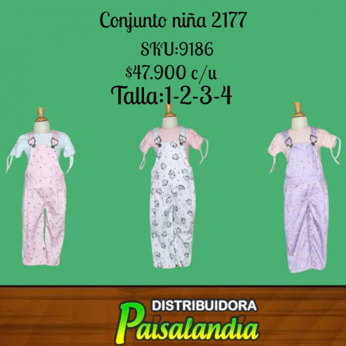 conjunto niña anyitex 2177 (UND)