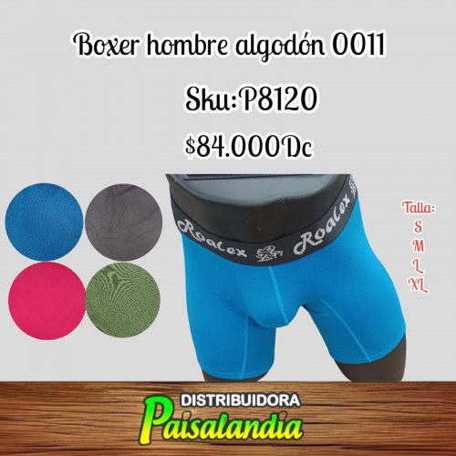 Boxer hombre algodon 0011