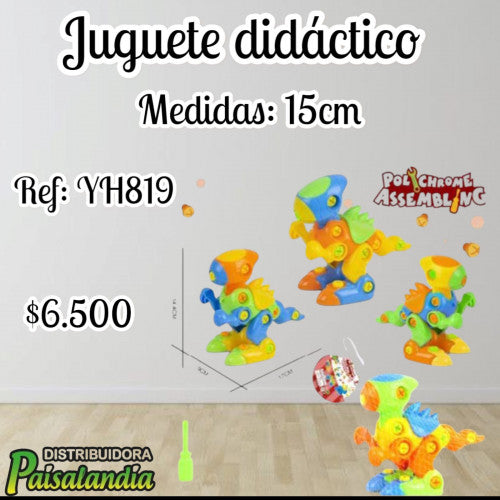 Juguete didáctico animales YH819-LOC (UND)