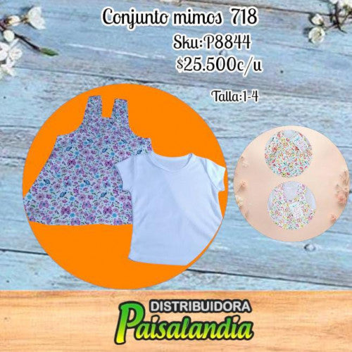 Conjunto mimos T. 1-4 953 (UND)