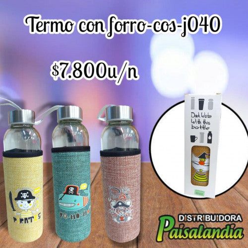 Termo con forro colores surtidos COS-J040 (UND)